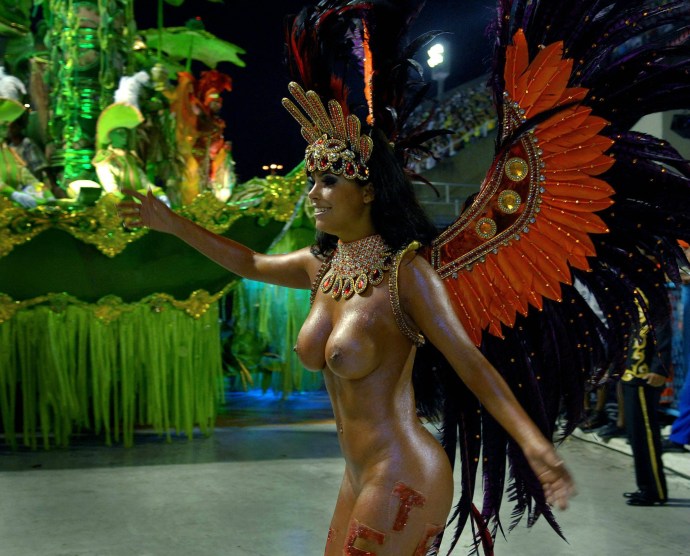Naked carnival Brazil 1986