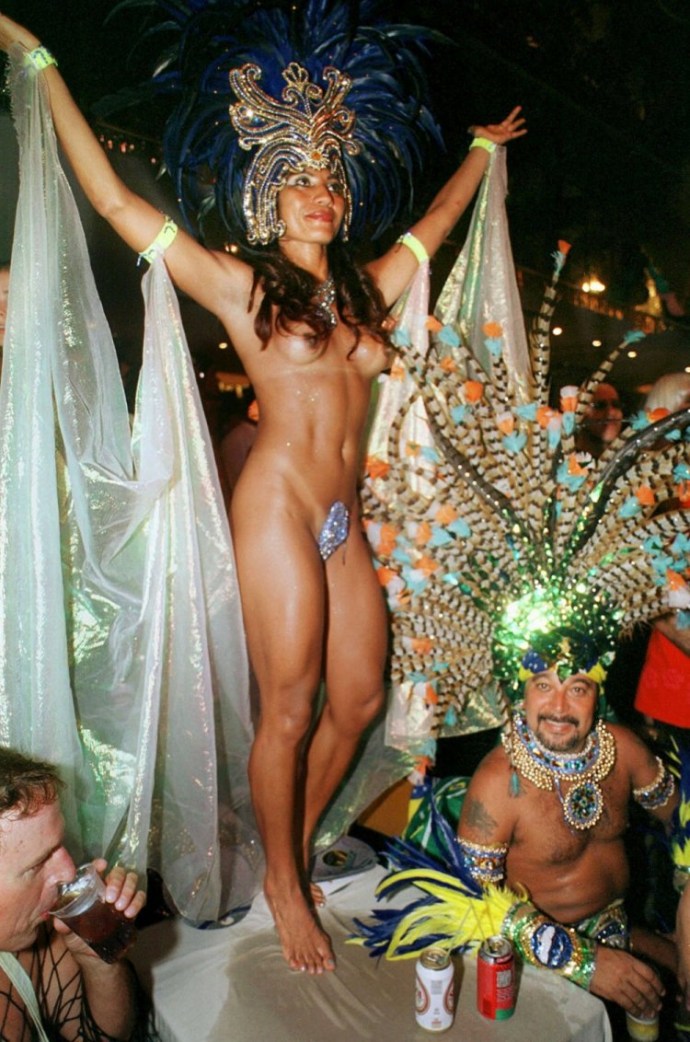 Naked carnival Brazil 1986