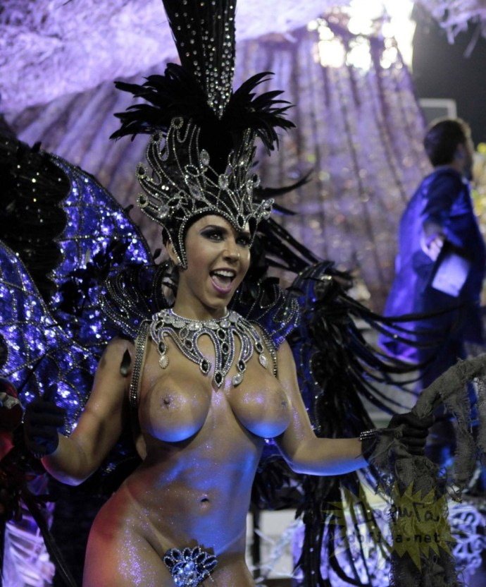 Naked carnival Brazil 1986