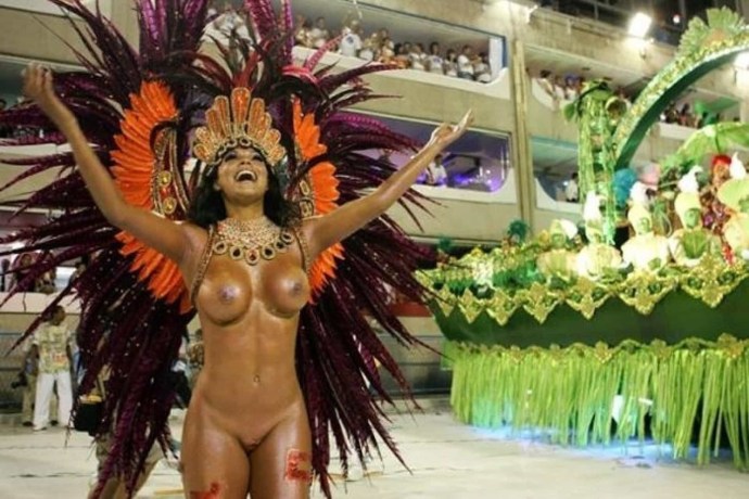 Naked carnival Brazil 1986