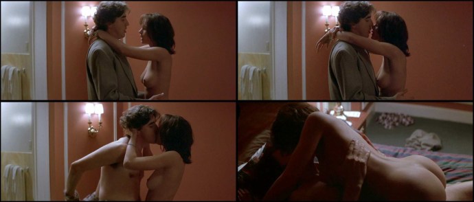 Natasha Hensstidge naked in the cinema