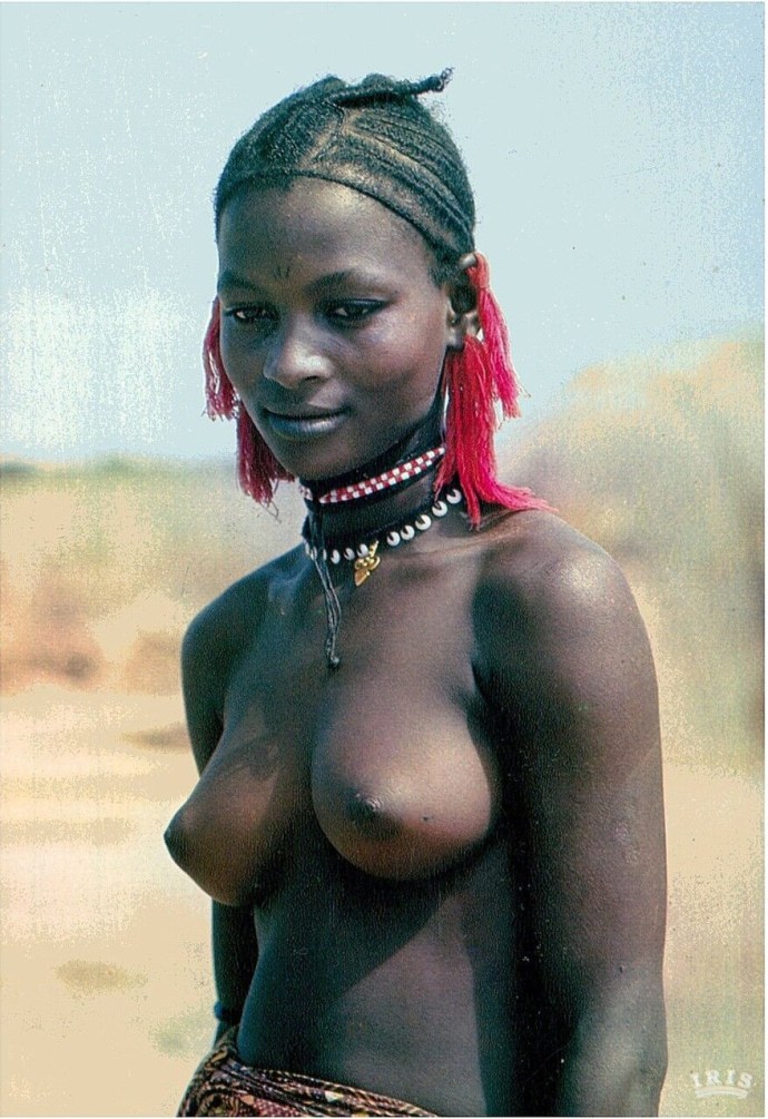 Big boobs of black women