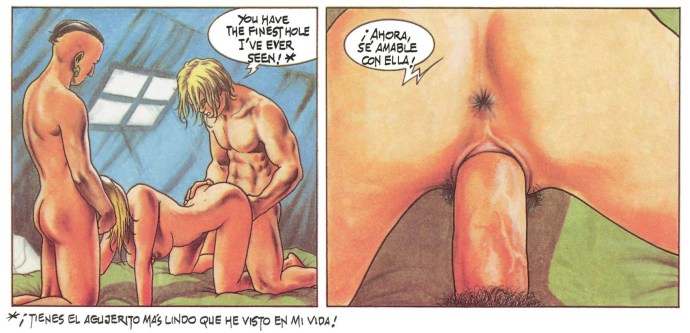 Classic erotic comics