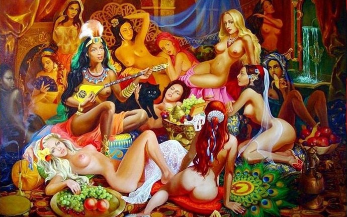 Eastern busty women