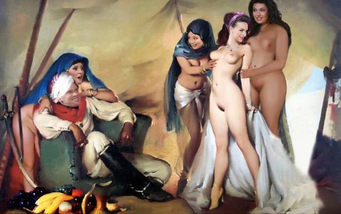 Naked lush from the Middle East
