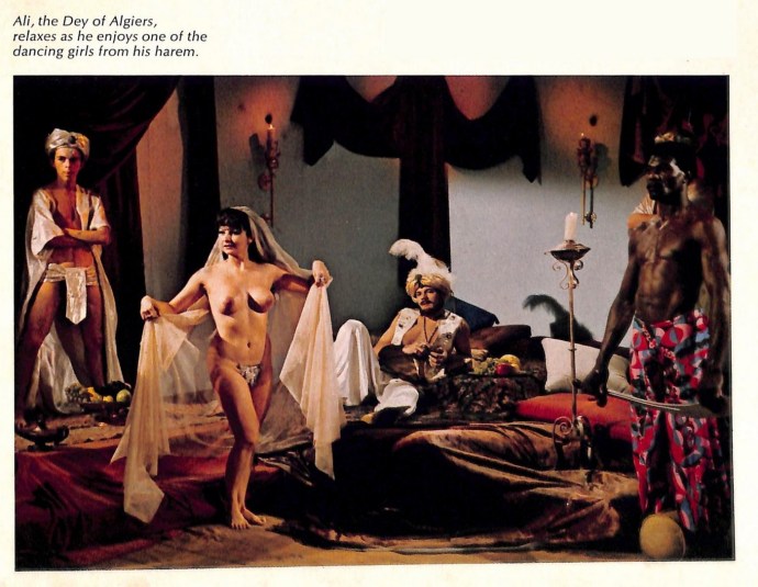 Naked beautiful concubines