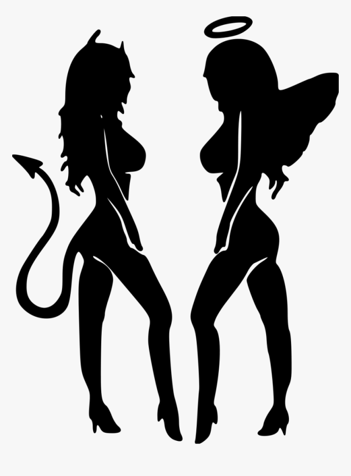 Girl's stencil