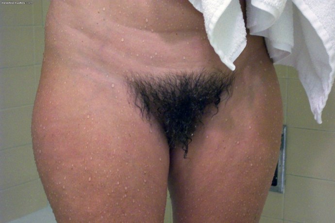Pubic hair swimsuit