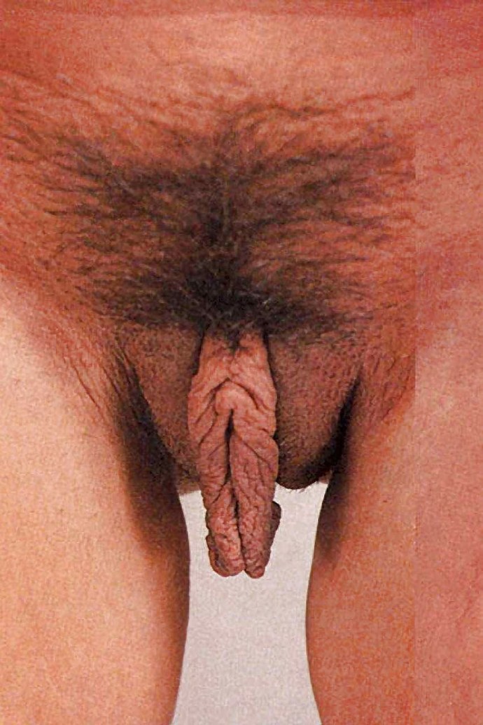 Naked girls with an intimate haircut