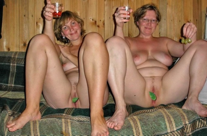 Naked drunken Russian women