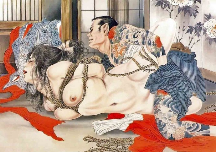 Jito jito Japanese artist Shibari