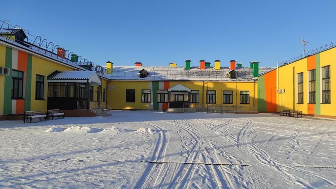 Demyanka village Tyumen region