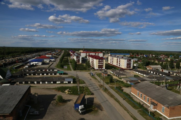 Nagorny Uvatsky village village