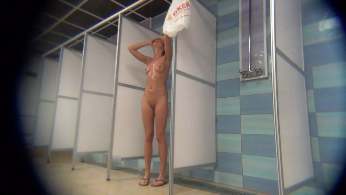 Hidden cameras in women's shower