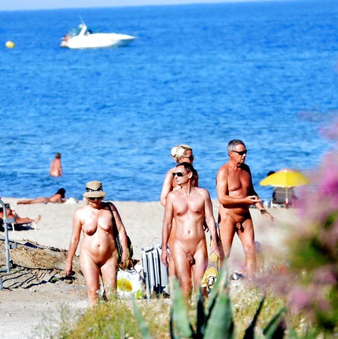 Nudists are not shy