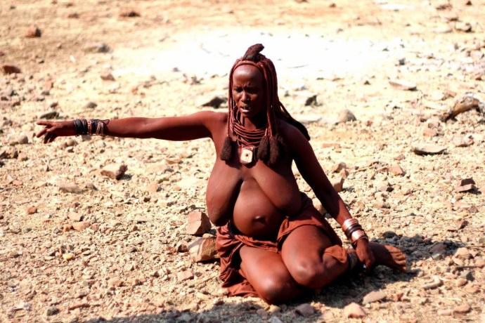 Khimba tribe in Namibia naked women