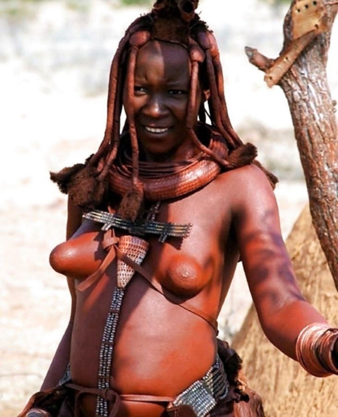 Khimba tribe in Namibia nude