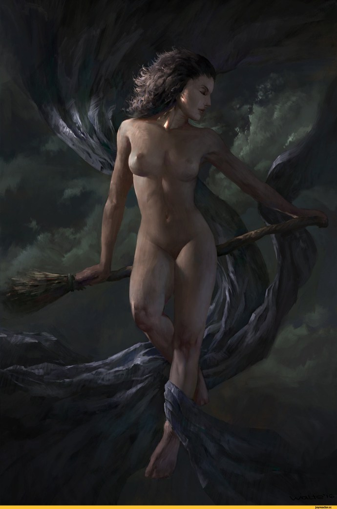 Naked girls in the style of fantasy