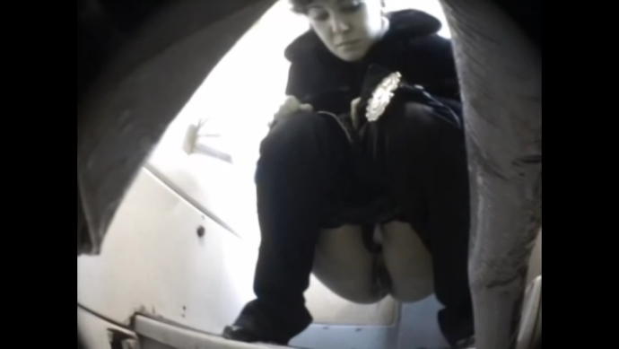 Women in the toilet Private