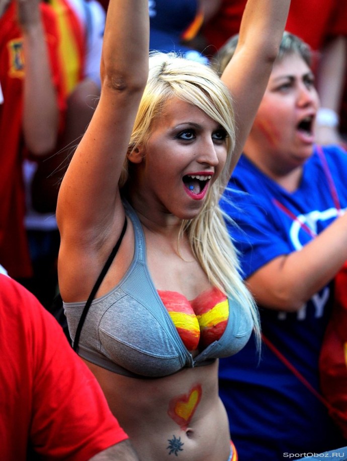 Fans of the French national team