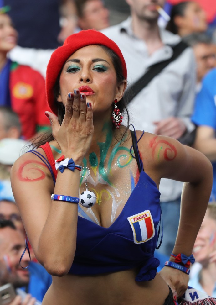 The most beautiful fan Italy
