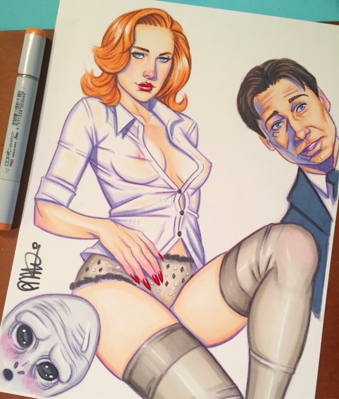 Gillian Anderson Hentai