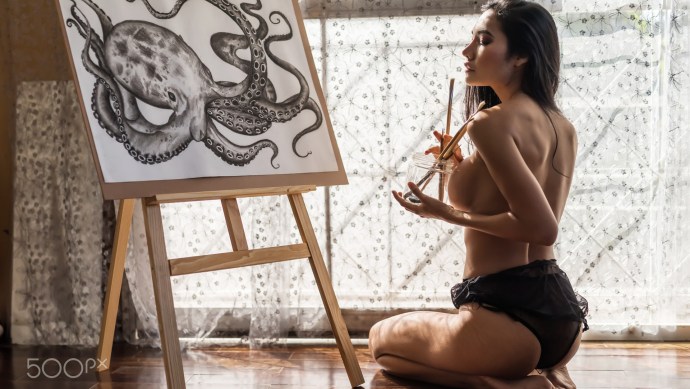 Aksinya Makeeva is a model