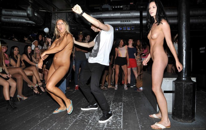 Striptease erotic show