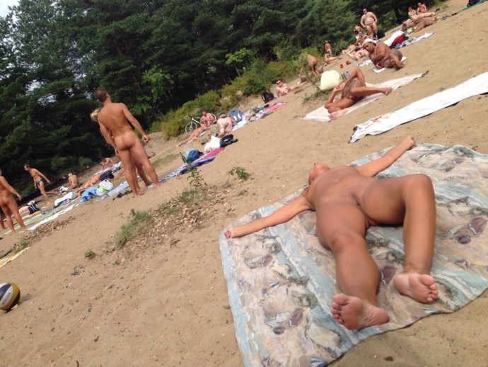 Incest with a model on the beach