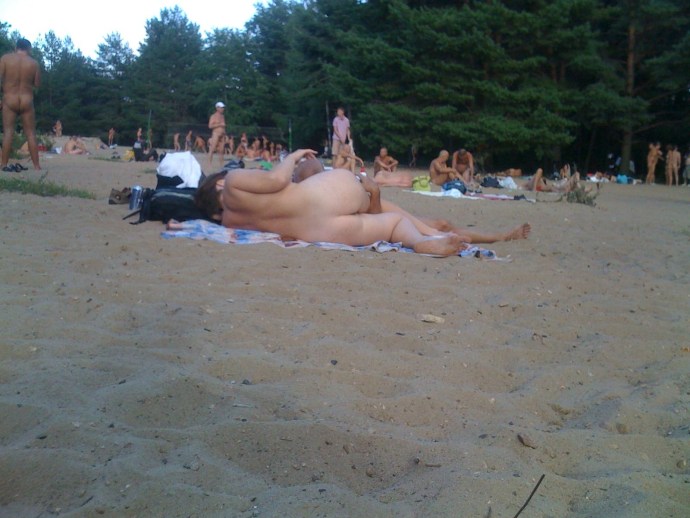 Gangbang in nature homemade