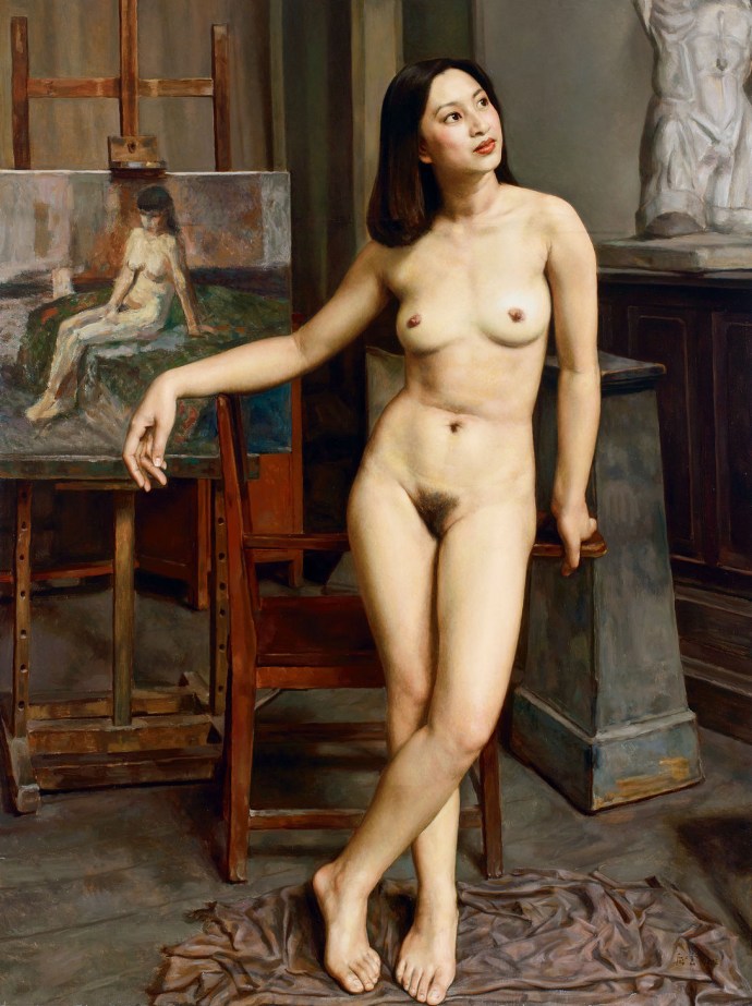 Naked nature in art
