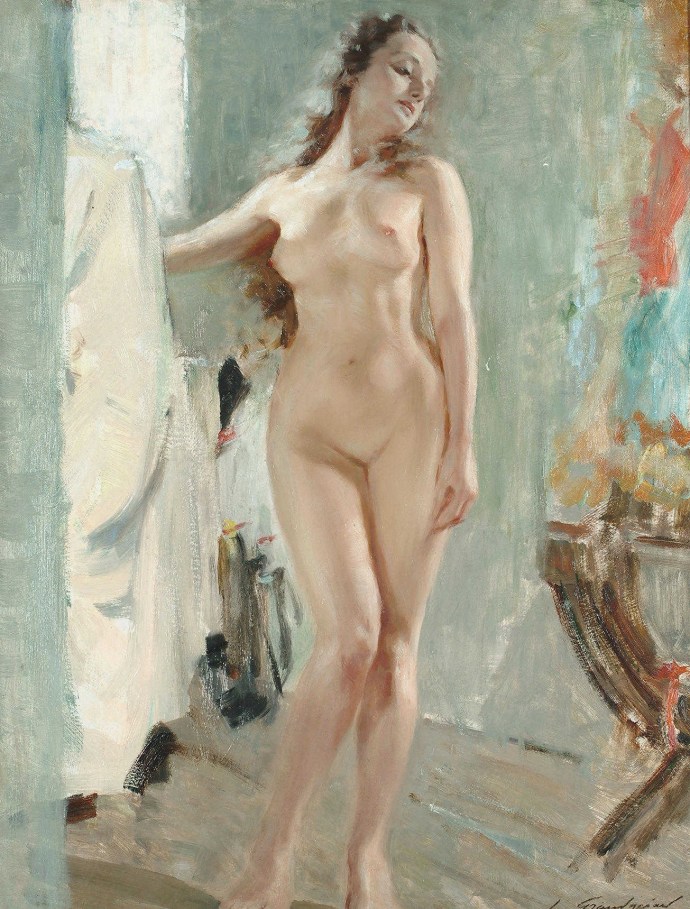Beautiful old naked bosom