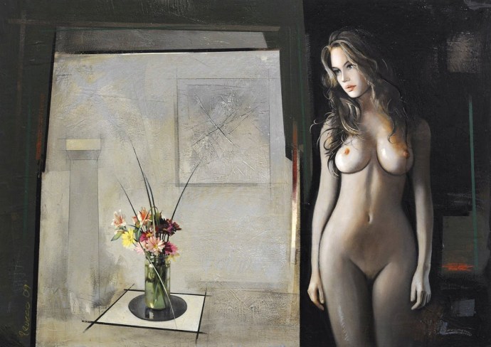 Professional shooting of naked women