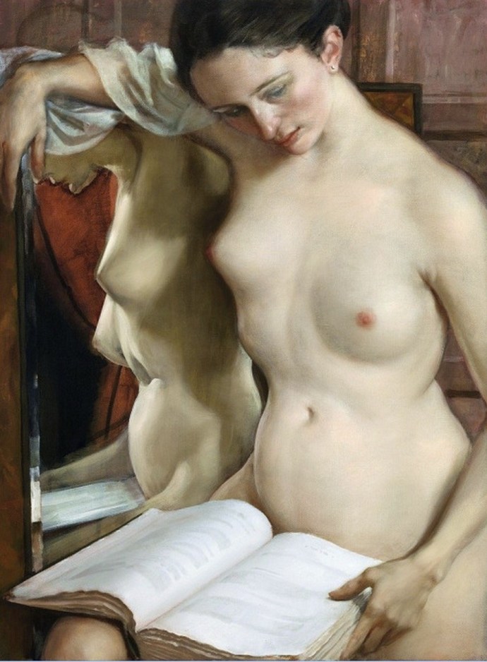 Modern erotic painting