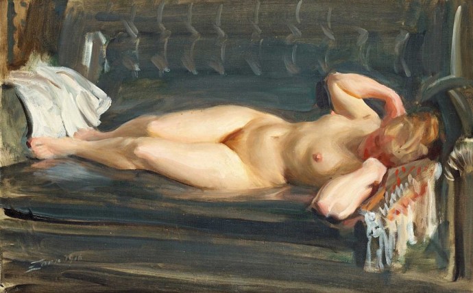 Naked nature oil realism