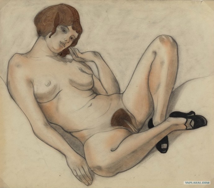 Female body nature naked
