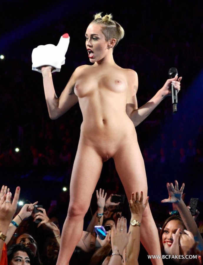 Lit panties on stage