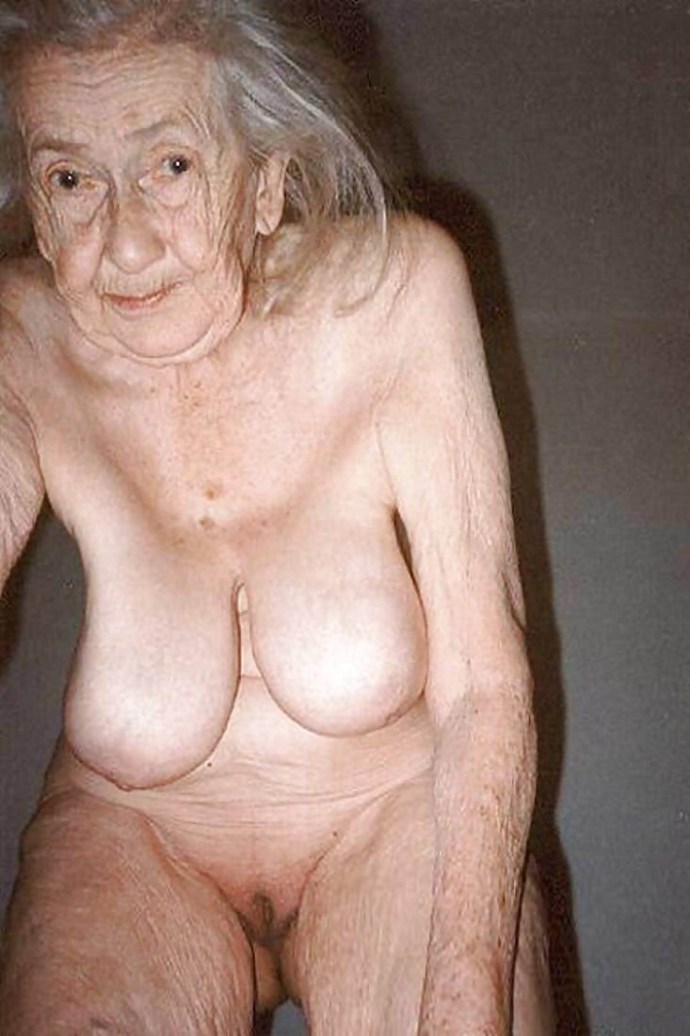 Beautiful naked old women