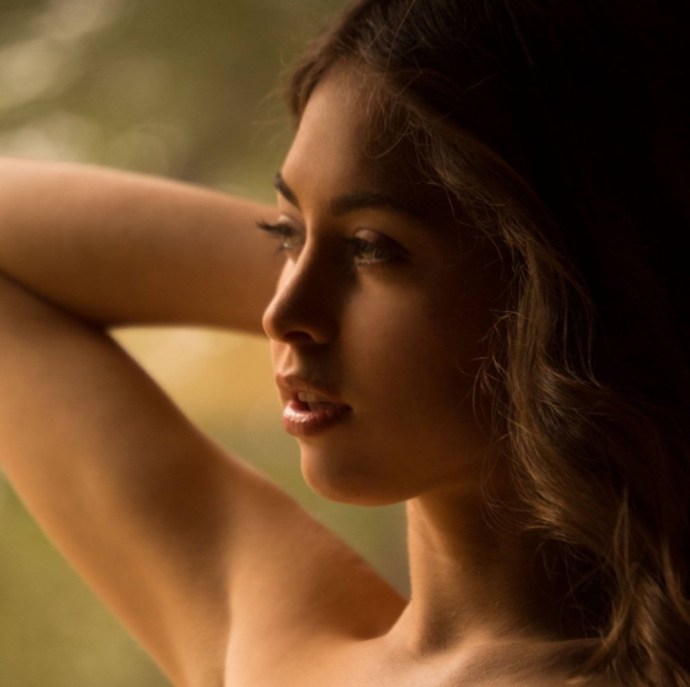 Little sticking boobs