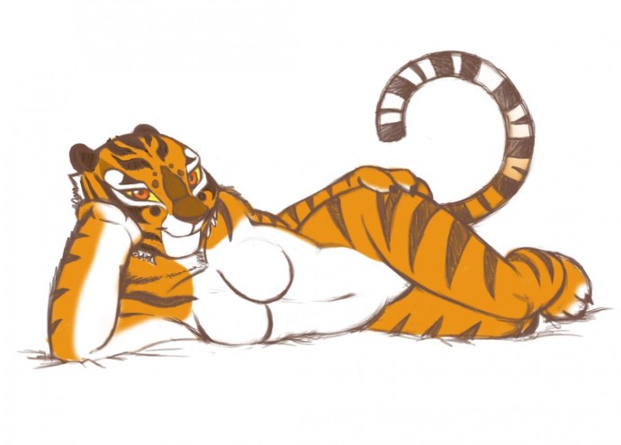 Kung Fu Panda Tigress 34