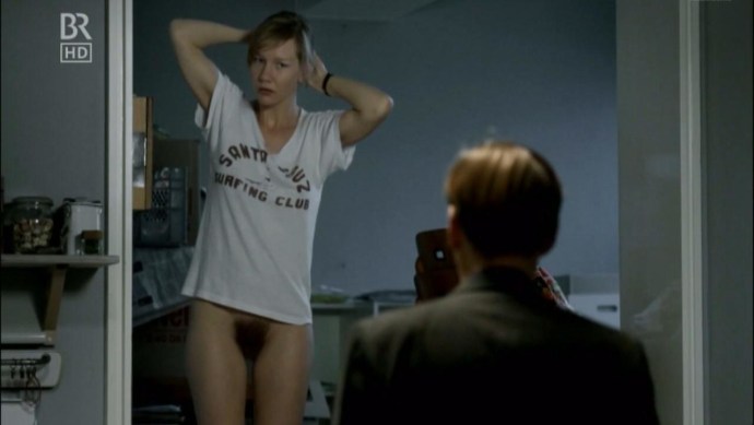 Actress Sandra Huller Naked in the film