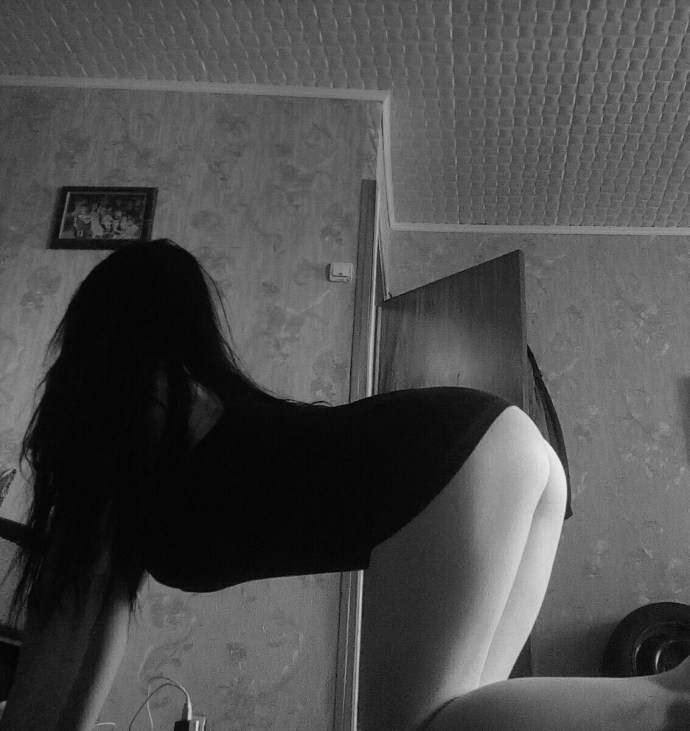 Maria Ivashchenko in underwear from the series