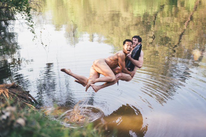 Beautiful nudist couples