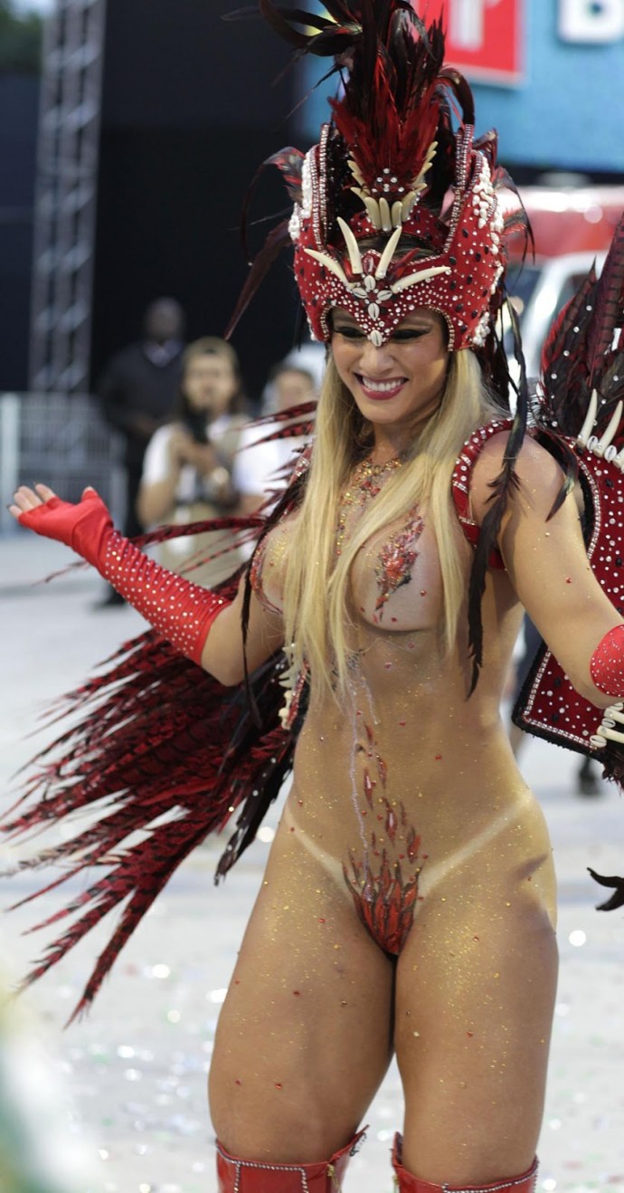 Naked carnival Brazil 1986