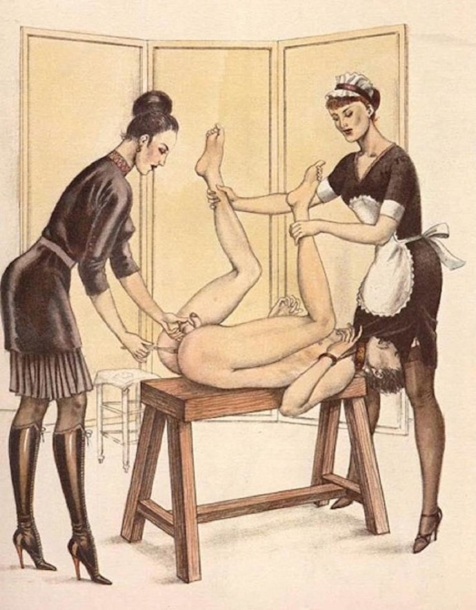 BDSM dominant and submissive