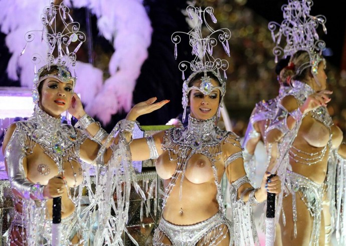 Naked carnival Brazil 1986