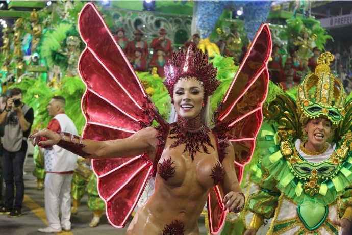 Naked carnival Brazil 2019