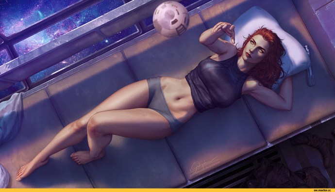 Mara Jade-Skayoooker and Leia Lesbian XXX