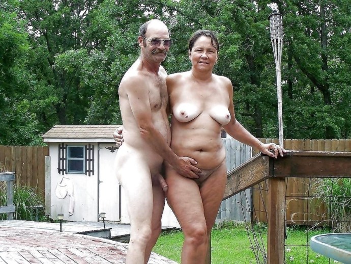 Man and woman naked