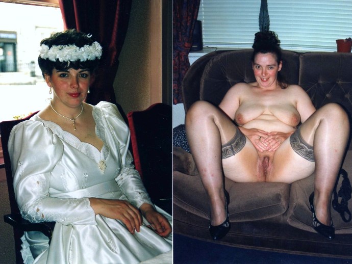 Dressed and striped wedding